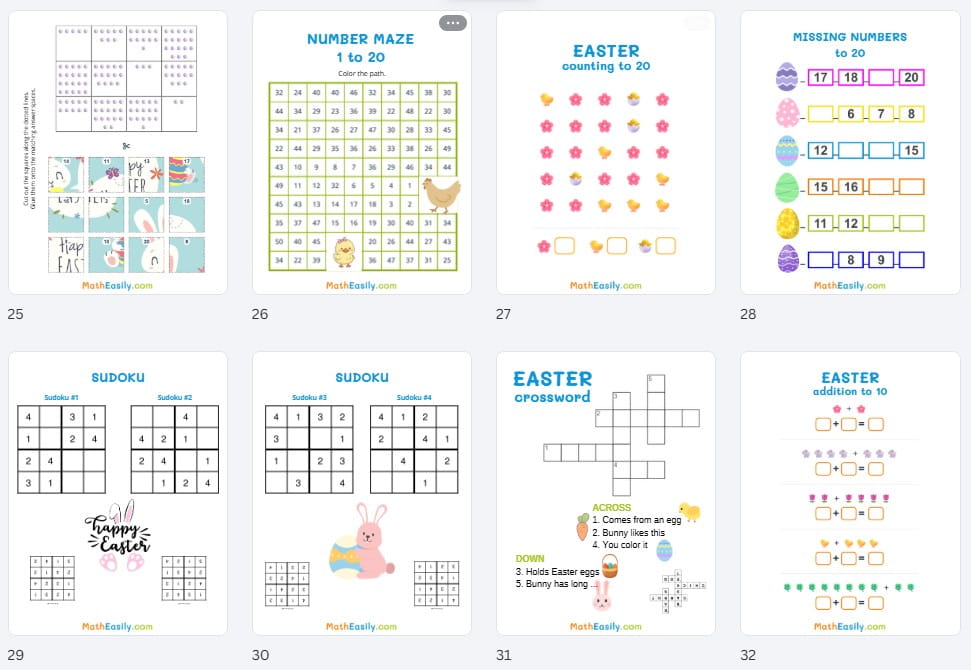 printable Easter Activity Books PDF. Printable Easter activity for preschool. Easter activity printables. Printable activity Easter day for kids. Easter math activity. printable Easter activity pack PDF. Easter activity for kindergarten. Easter activity pages. activity ideas for Easter day. 