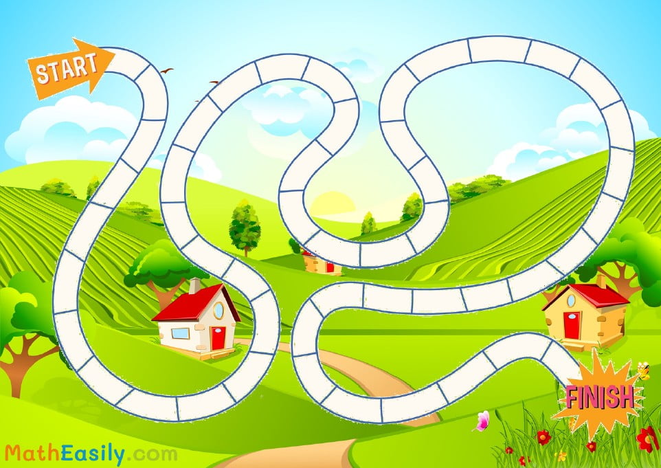 fun math board games for kids. free printable math dice games pdf.