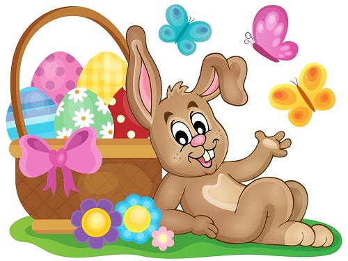 Free printable Easter math puzzles PDF