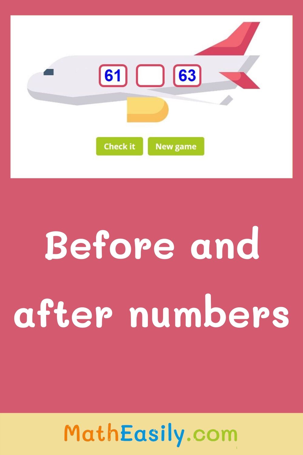 Before and after numbers to 100. Play number before and after game. Download free before and after numbers worksheets in PDF. before and after numbers interactive games.