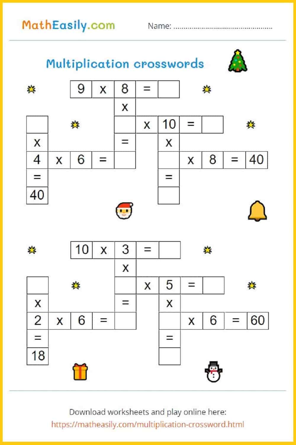 Math Christmas multiplication games. Christmas math games printable. Holiday math games. Christmas number games. Printable Christmas math games.