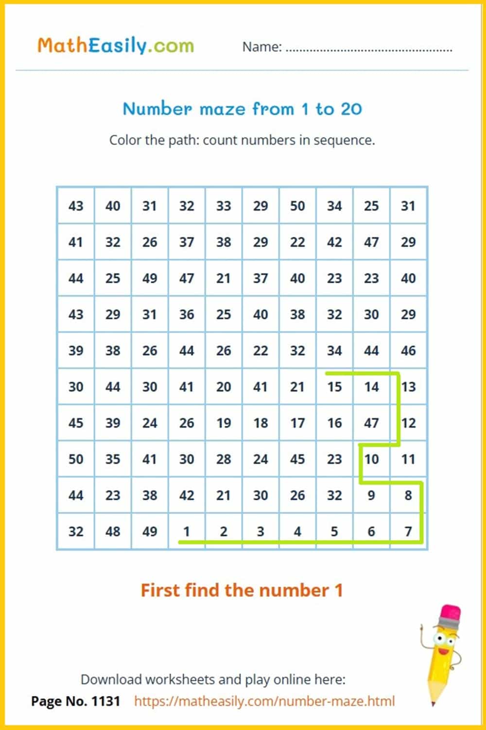 free math worksheets for preschoolers PDF.
