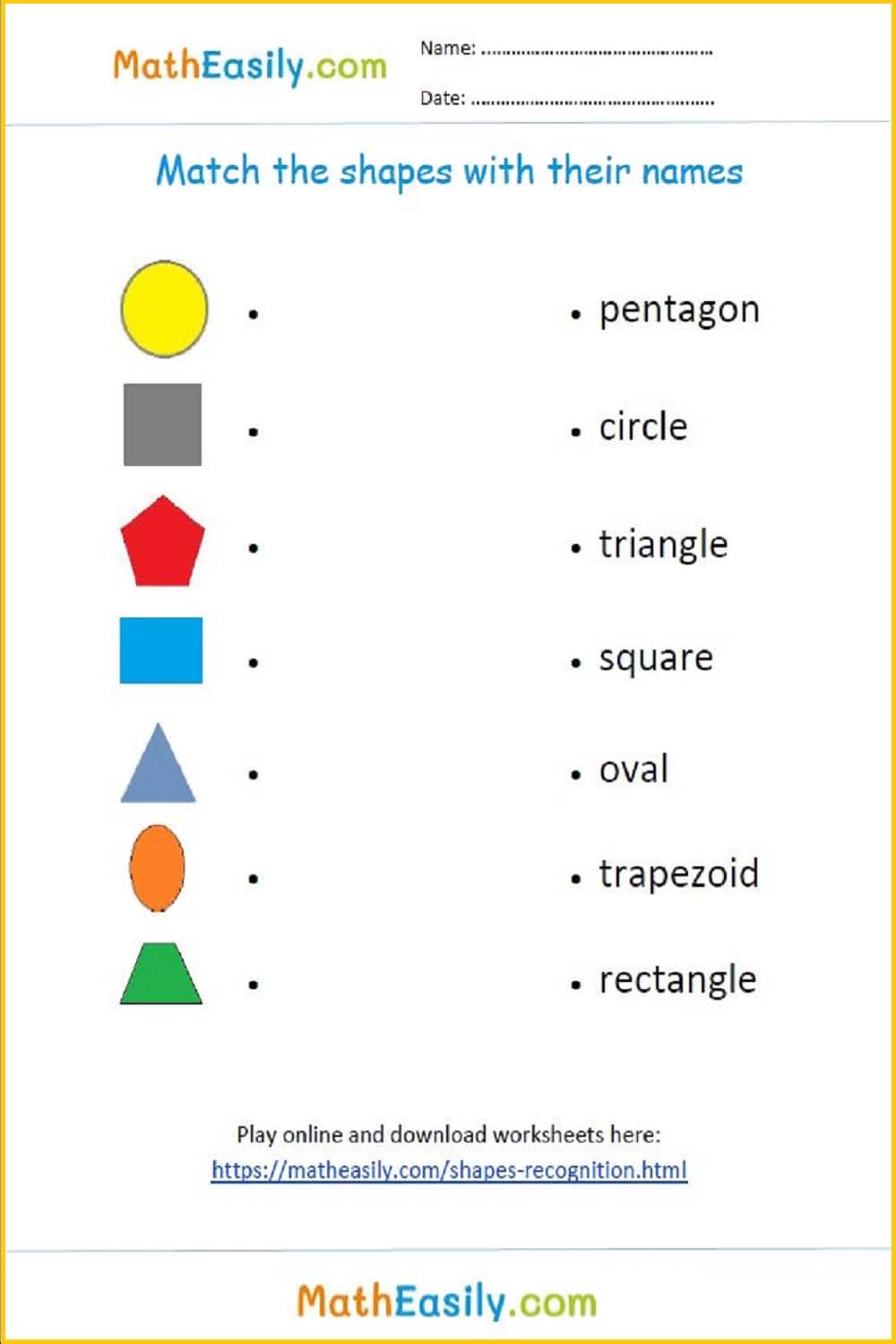 Free printable math for kindergarten worksheets PDF free download