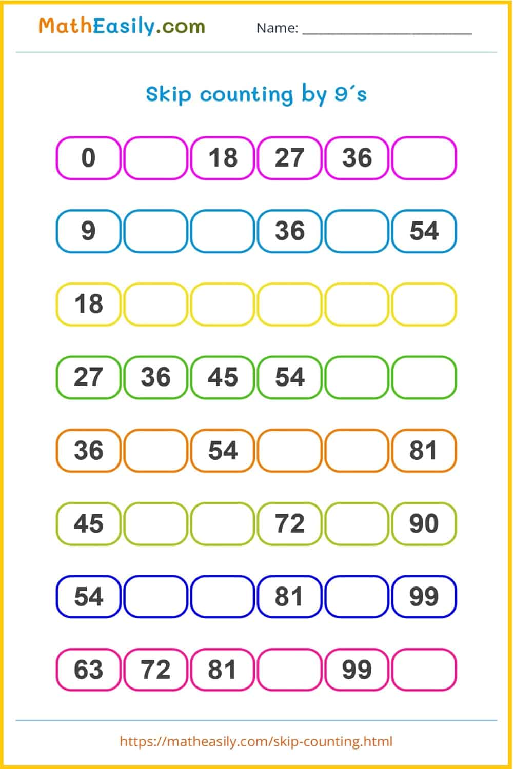 Free printable math 5th grade worksheet PDF.